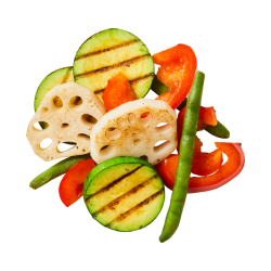 구운 야채 이미지